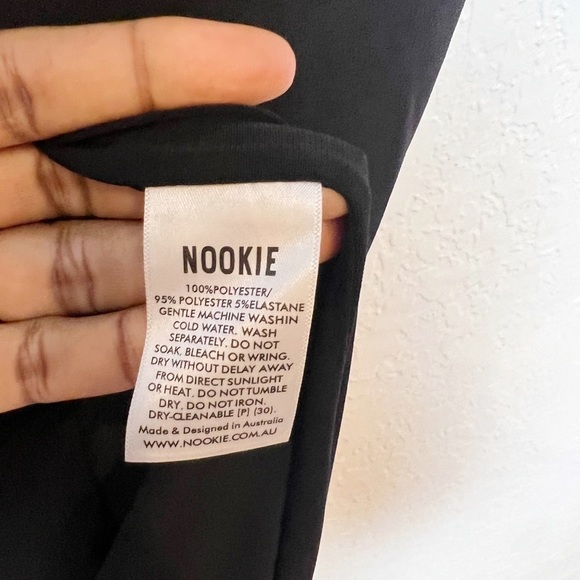 NEW Nookie Tyler Asymmetric Scuba Gown - Picture 10 of 11